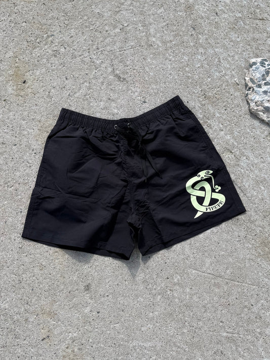 Snake Shorts Black